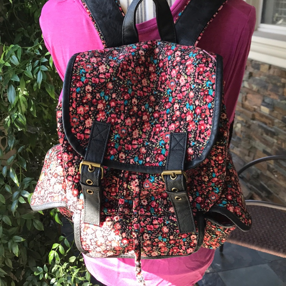 Cute Floral Backpack